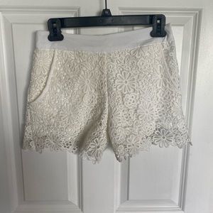 Lace dress shorts